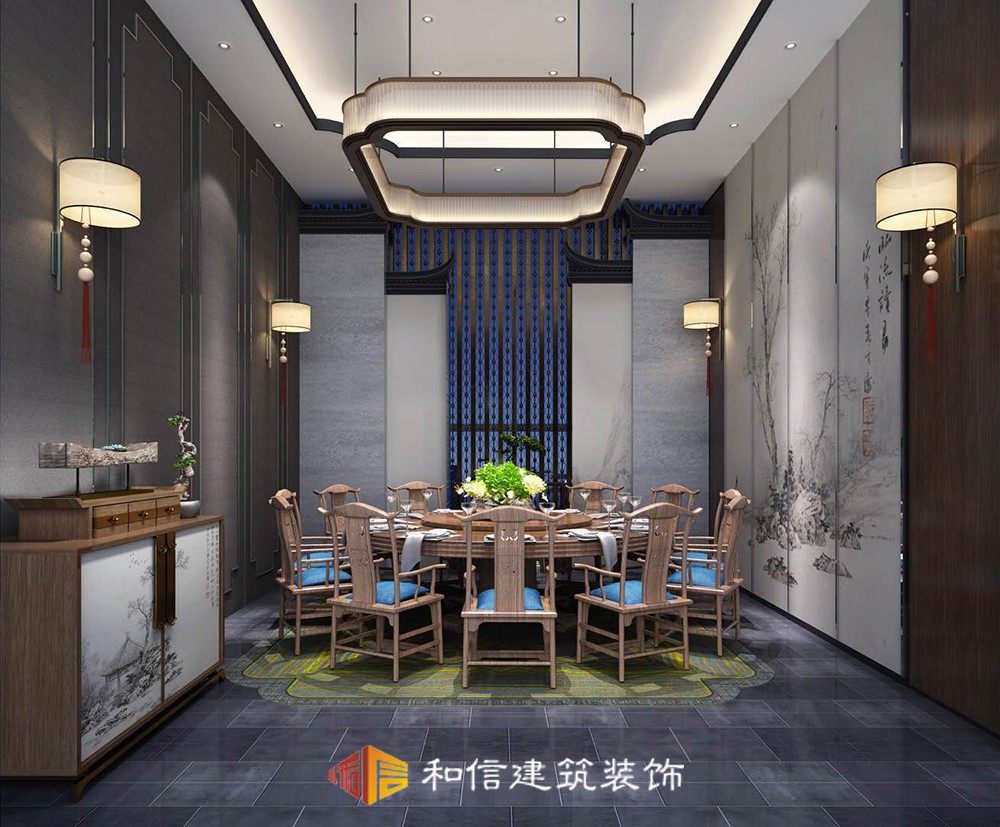 徽菜餐館裝修設計 徽菜餐館裝修設計