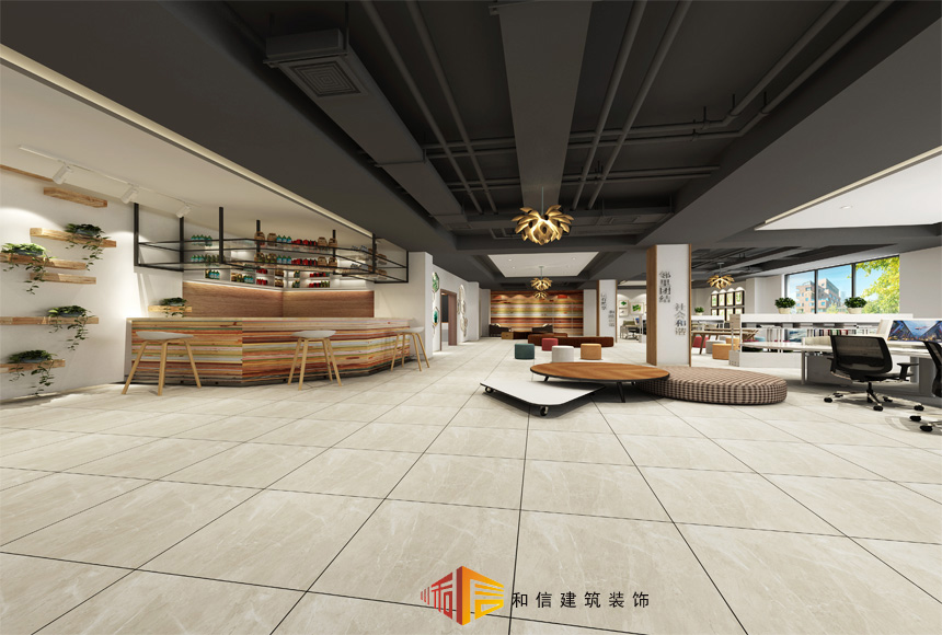 成都潮音社區(qū)辦公室裝修設(shè)計效果圖 成都潮音社區(qū)辦公室裝修設(shè)計效果圖