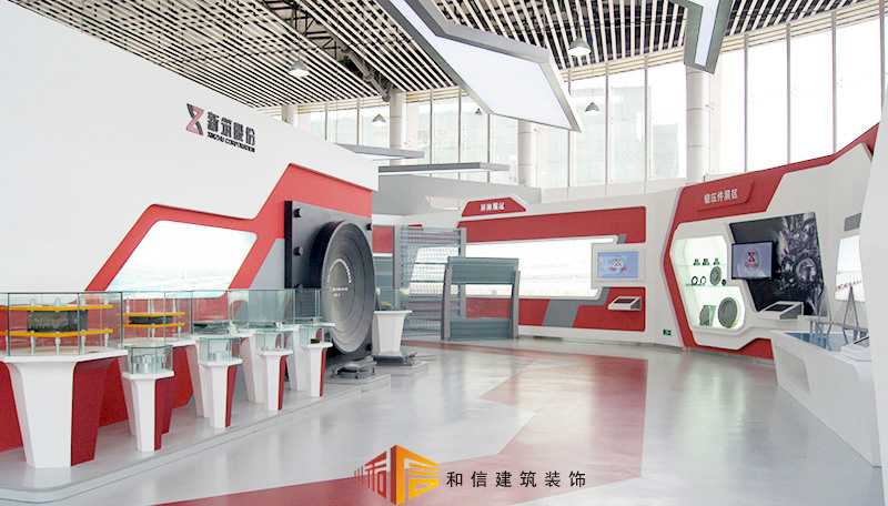 新津新筑股份集團企業展廳裝修 新津新筑股份集團企業展廳裝修